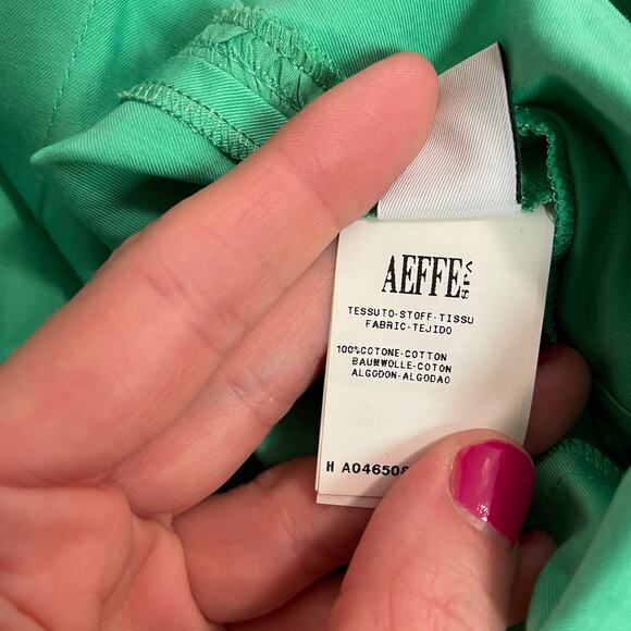 Moschino Crossover Gathered Dress Green - Picture 7 of 7